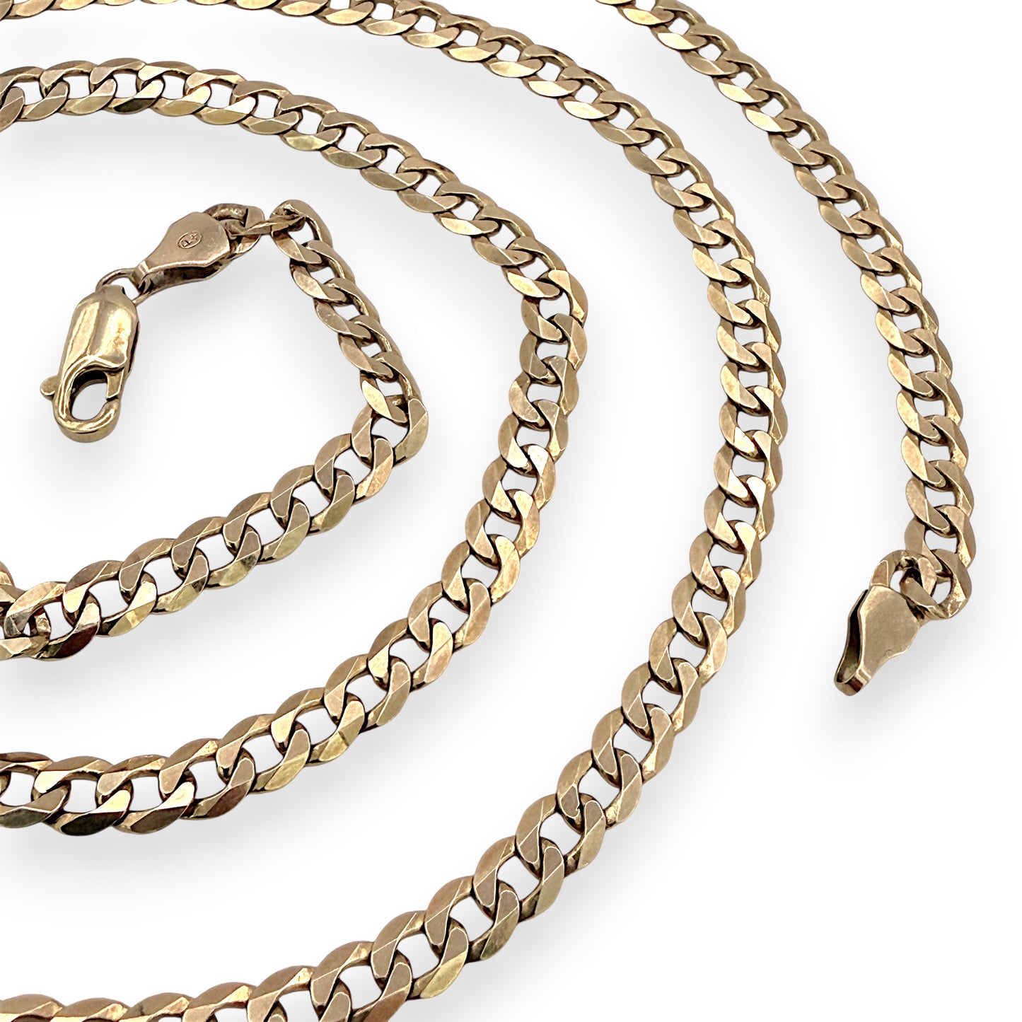 NZGD | 9ct Gold Classic Italian Curb Chain 71 cm