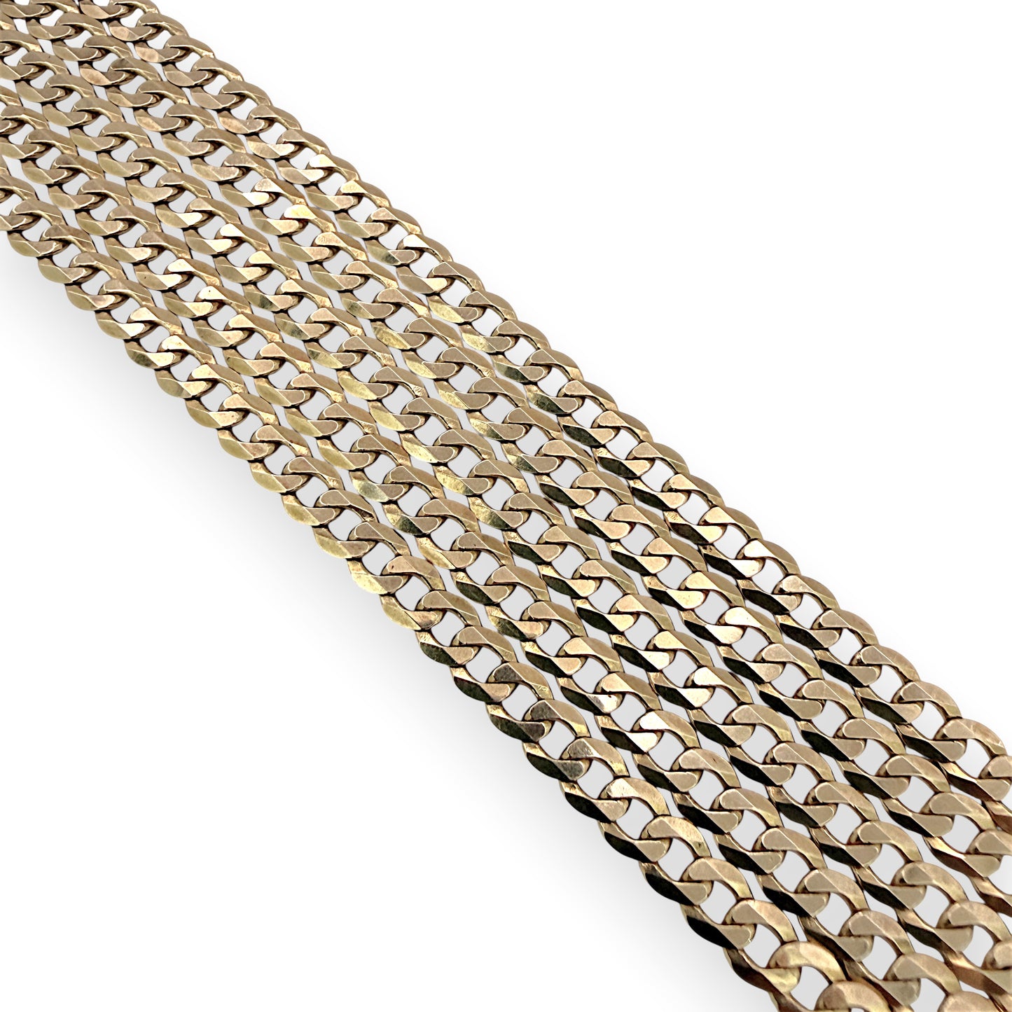 NZGD | 9ct Gold Classic Italian Curb Chain 71 cm