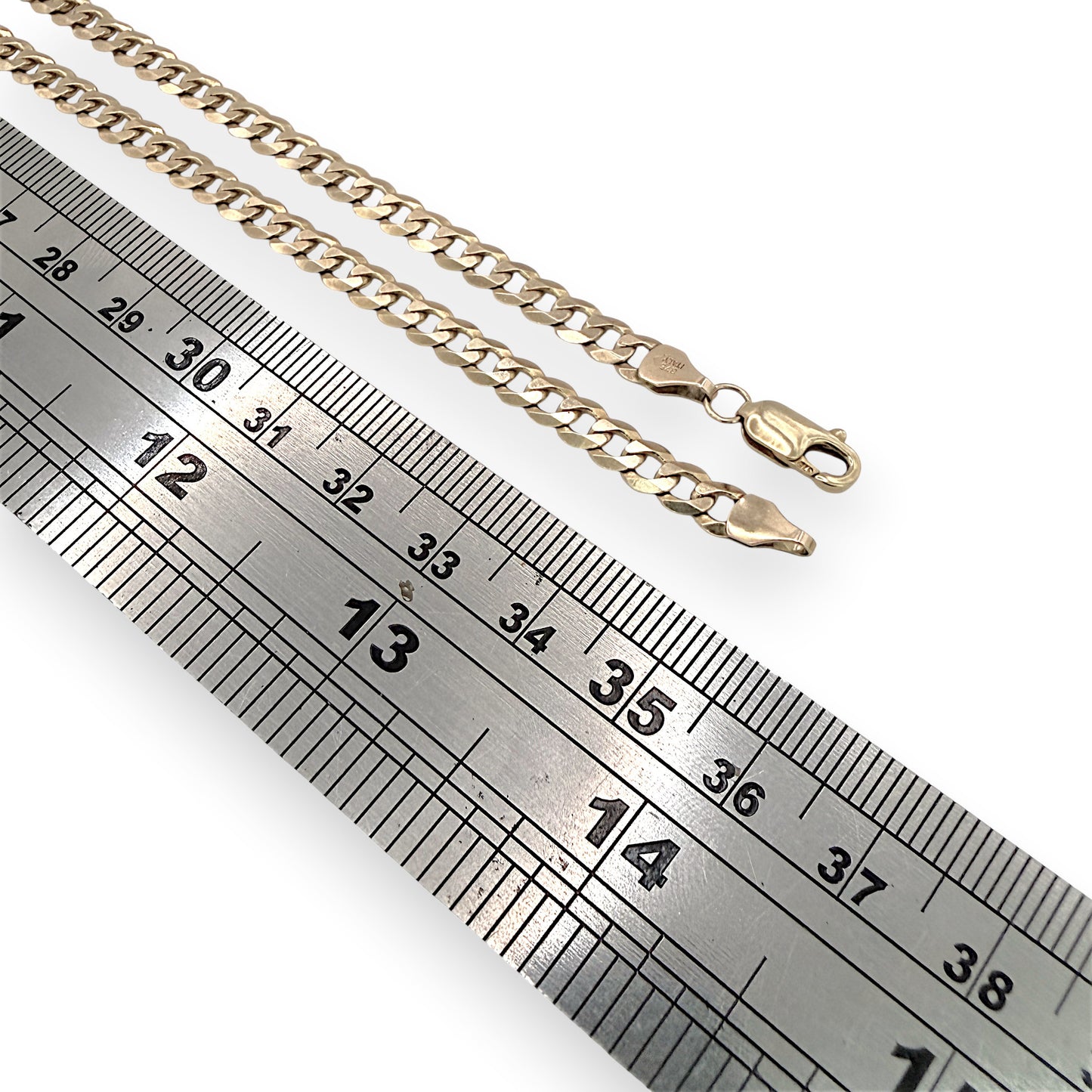 NZGD | 9ct Gold Classic Italian Curb Chain 71 cm