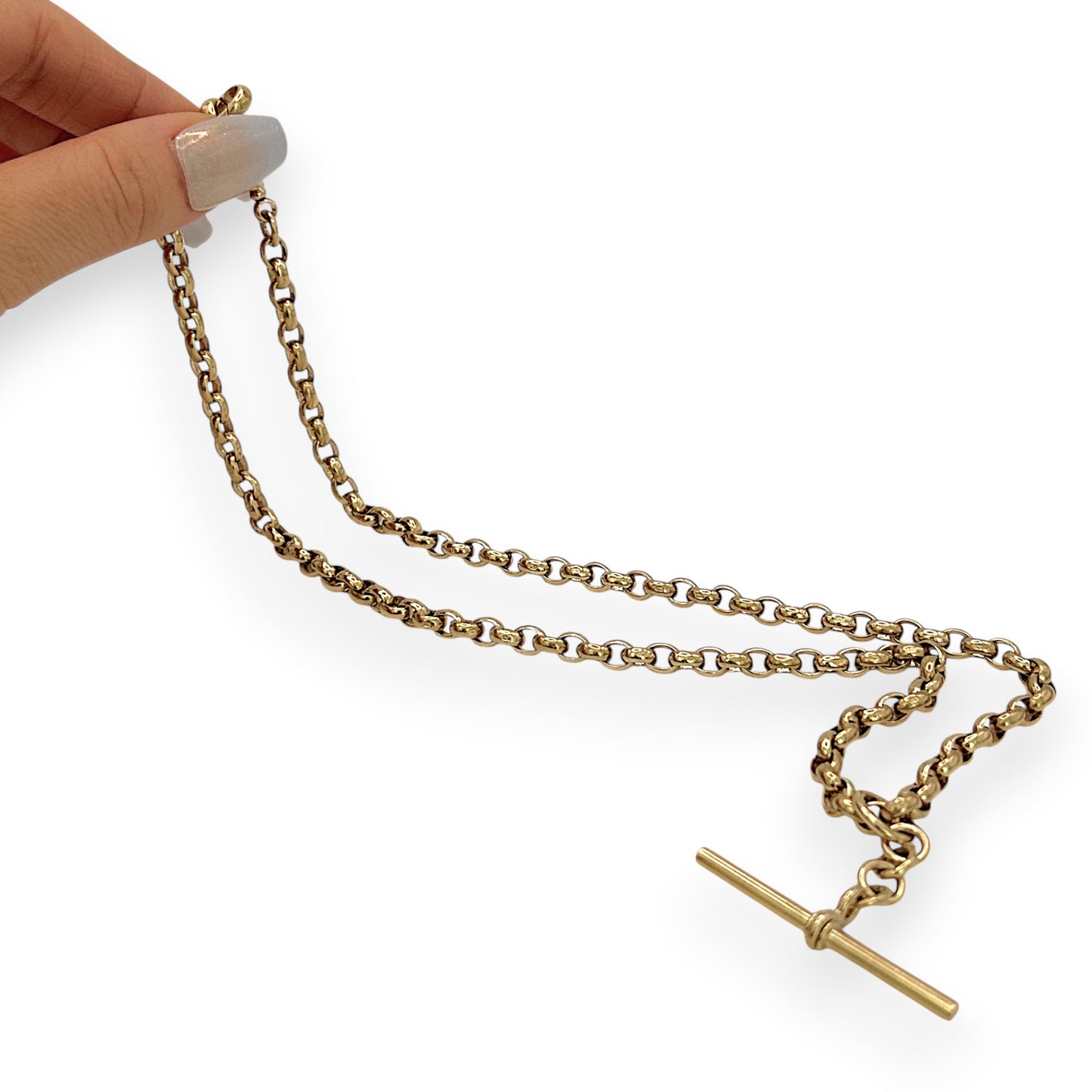 NZGD | 9ct Gold The Sovereign T‑Bar Belcher Valuation $11,300