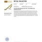 NZGD | 9ct Gold The Sovereign T‑Bar Belcher Valuation $11,300