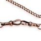 NZGD | 9ct Rose Gold Timeless Rosetta T Bar Chain
