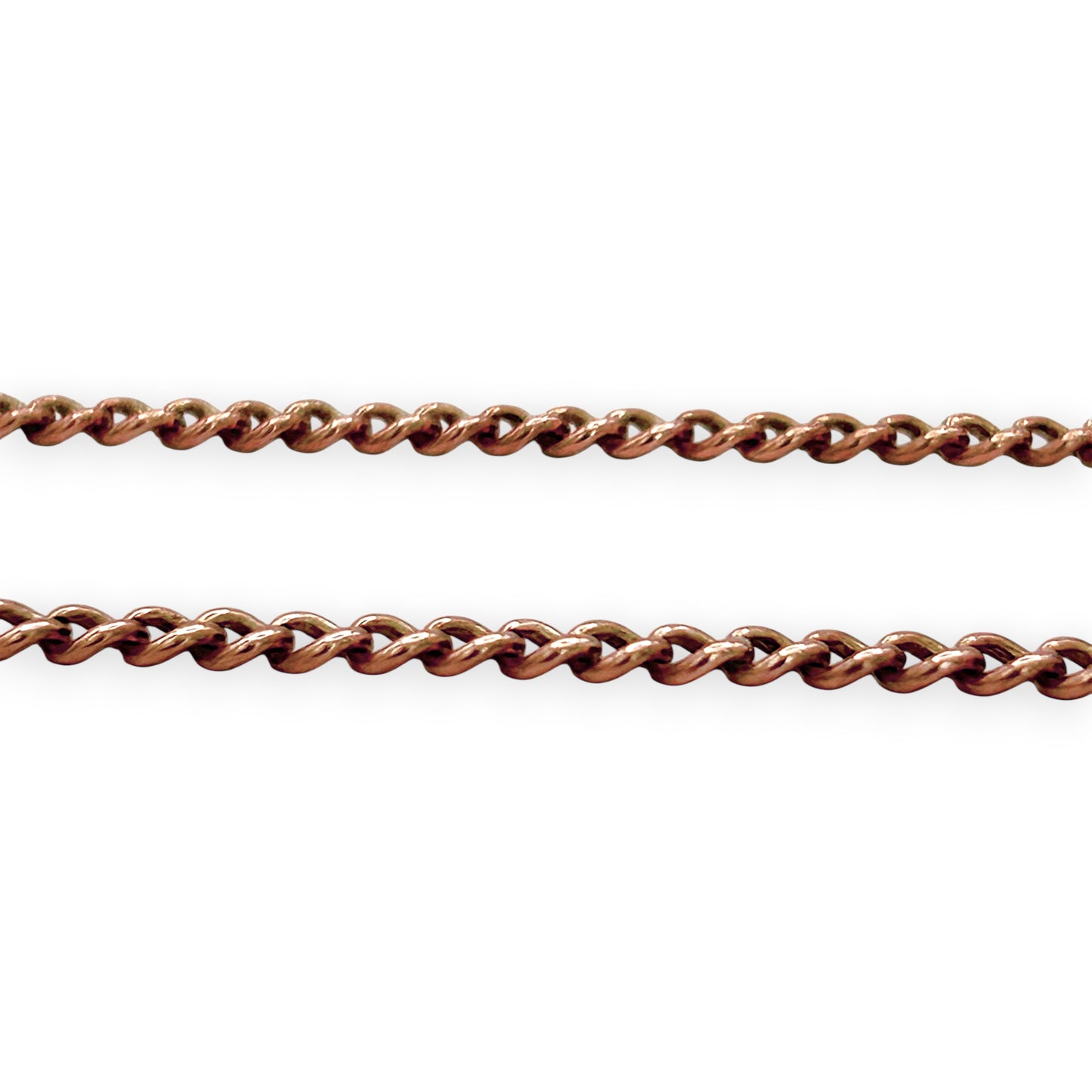 NZGD | 9ct Rose Gold Timeless Rosetta T Bar Chain