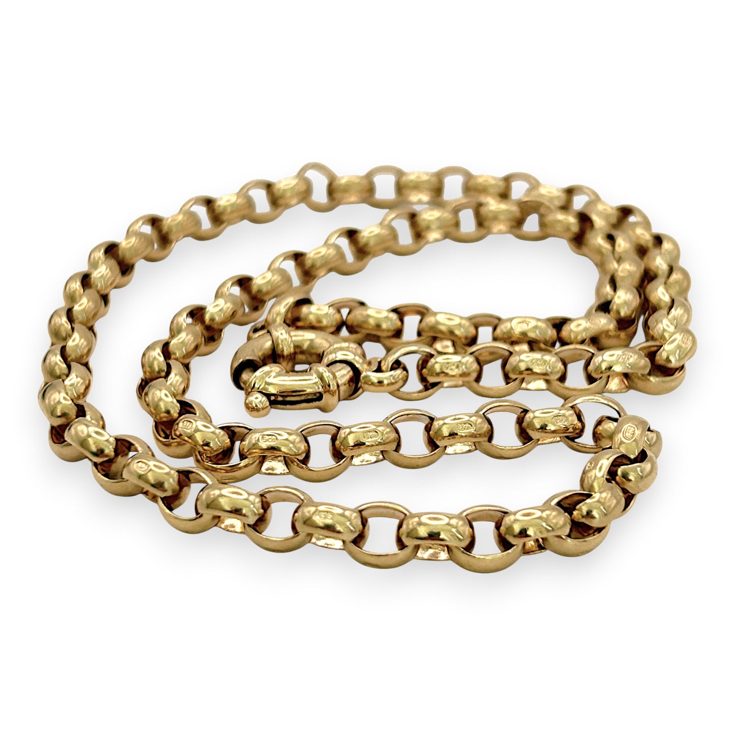 NZGD | 9ct Gold The Sovereign Belcher Chain Valuation $13,200