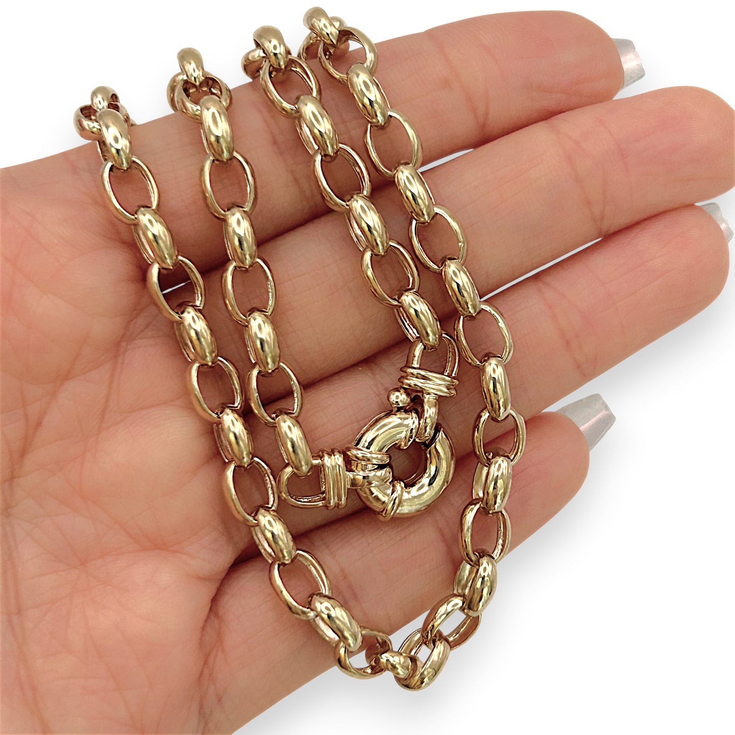 NZGD | 9ct Gold Auric Belcher Chain Valuation $6,800