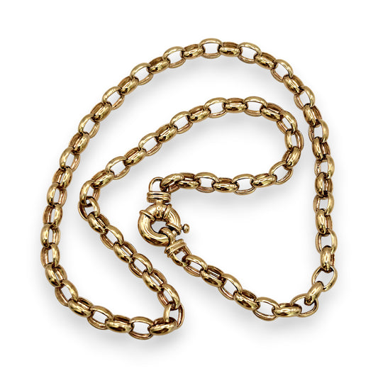 NZGD | 9ct Gold Auric Belcher Chain Valuation $6,800