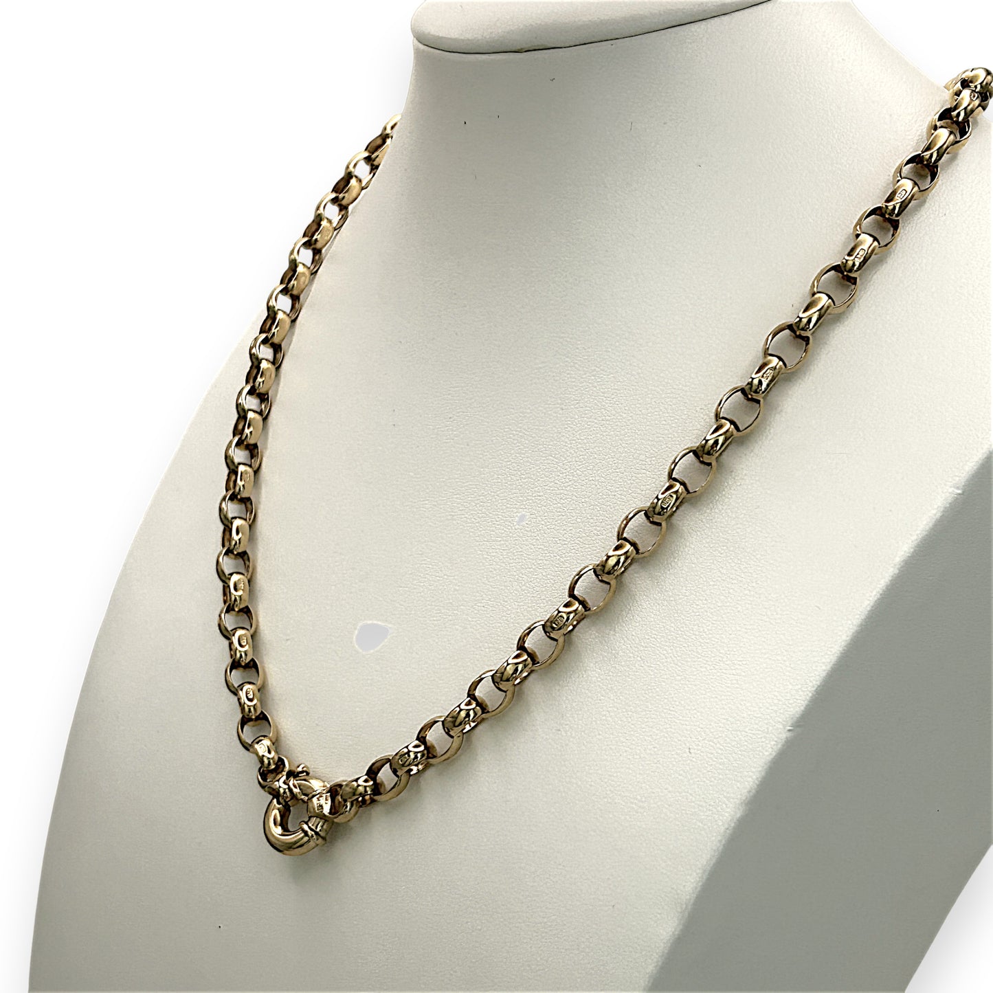 NZGD | 9ct Gold Sovereign Belcher Chain & Bracelet Set Valuation $15,700