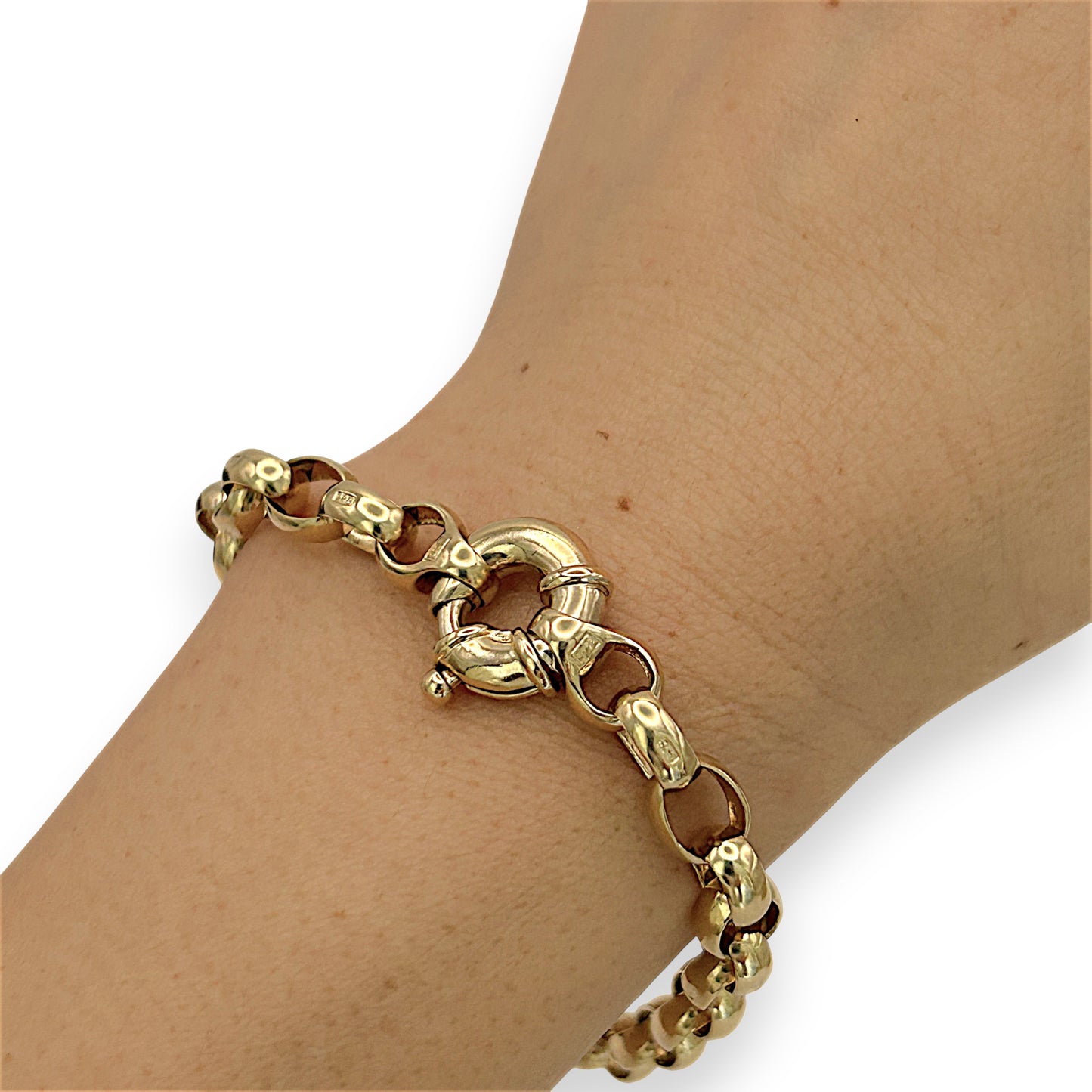 NZGD | 9ct Gold Sovereign Belcher Chain & Bracelet Set Valuation $15,700