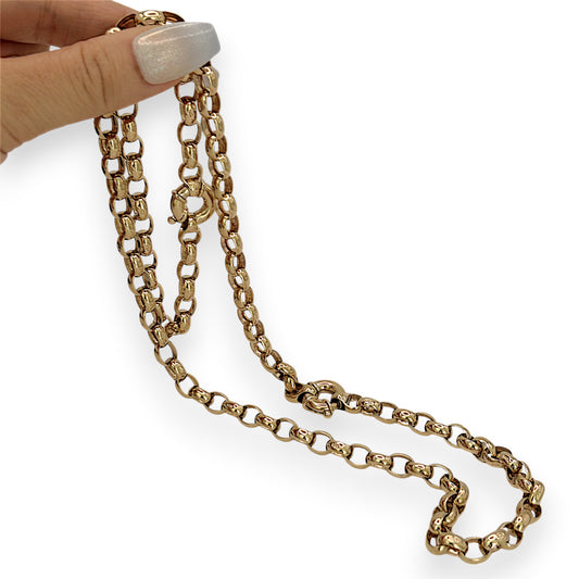 NZGD | 9ct Gold Sovereign Belcher Chain & Bracelet Set Valuation $15,700