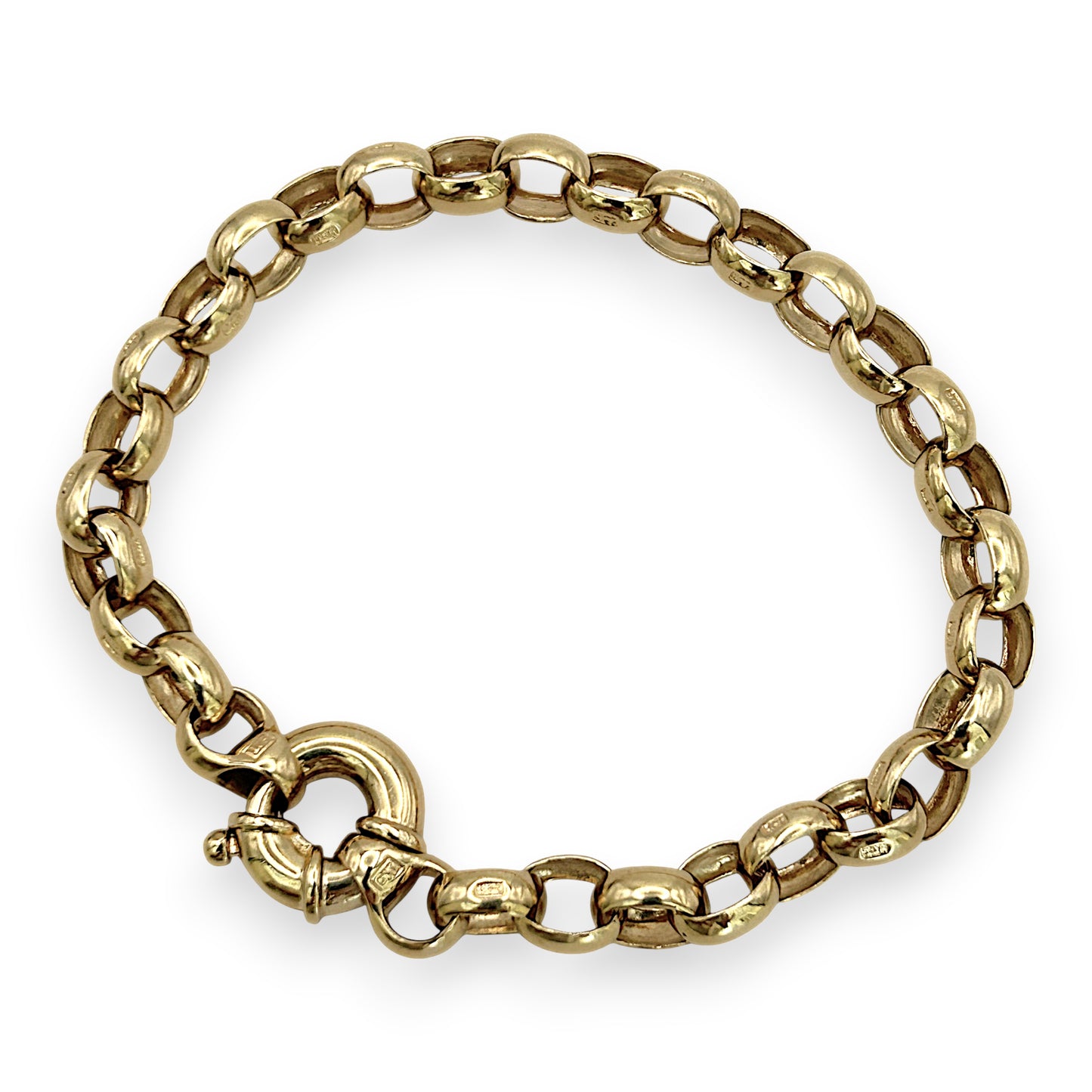 NZGD | 9ct Gold Sovereign Belcher Chain & Bracelet Set Valuation $15,700