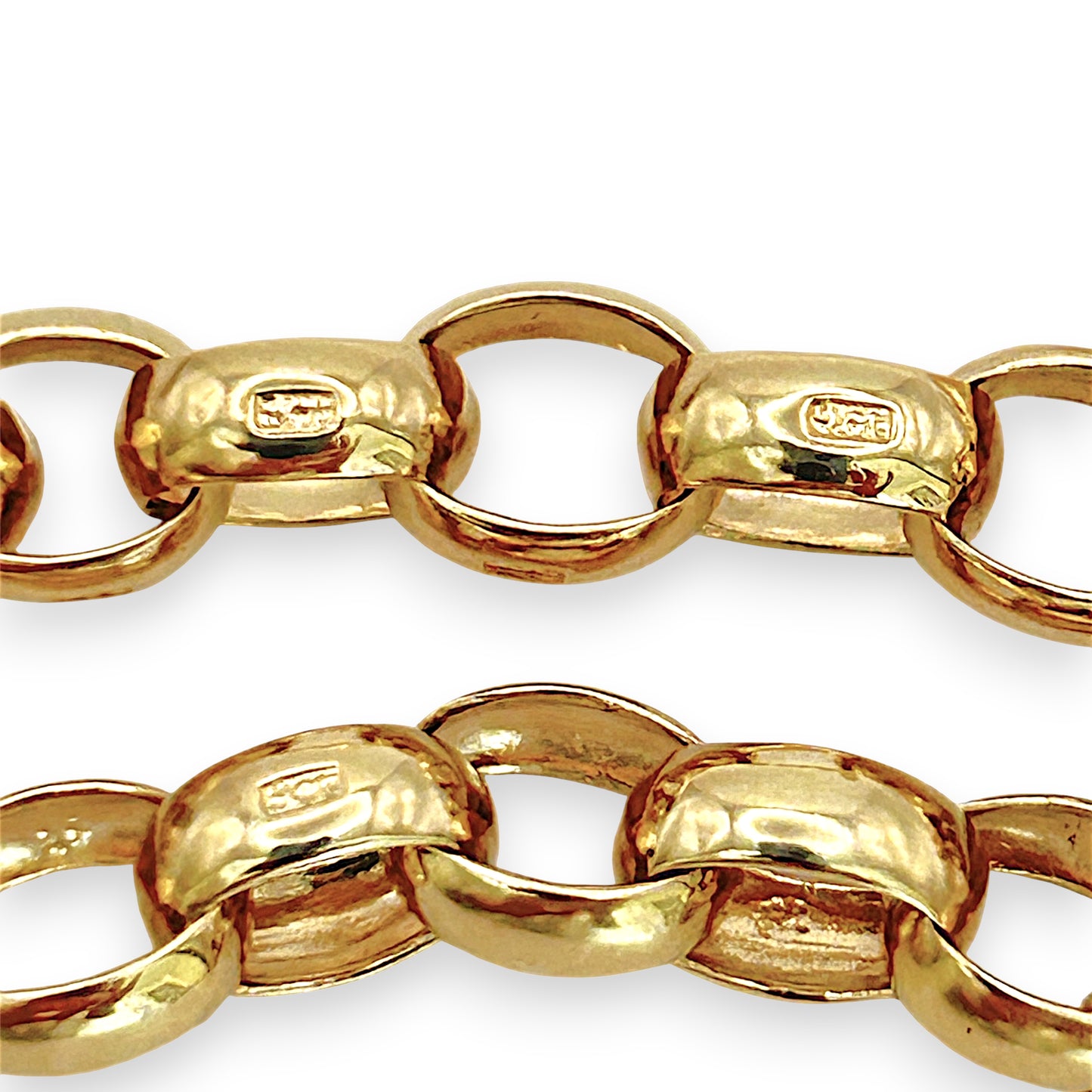 NZGD | 9ct Gold Sovereign Belcher Chain & Bracelet Set Valuation $15,700