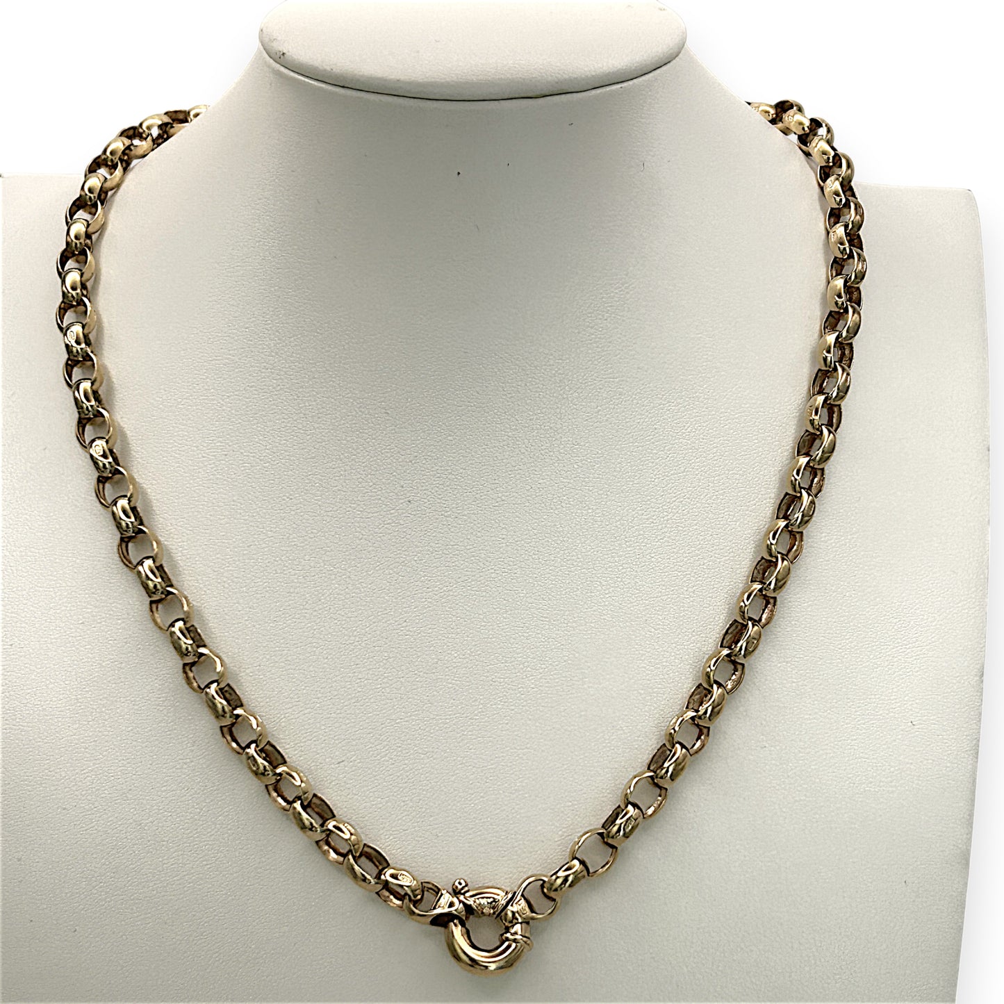 NZGD | 9ct Gold Sovereign Belcher Chain & Bracelet Set Valuation $15,700