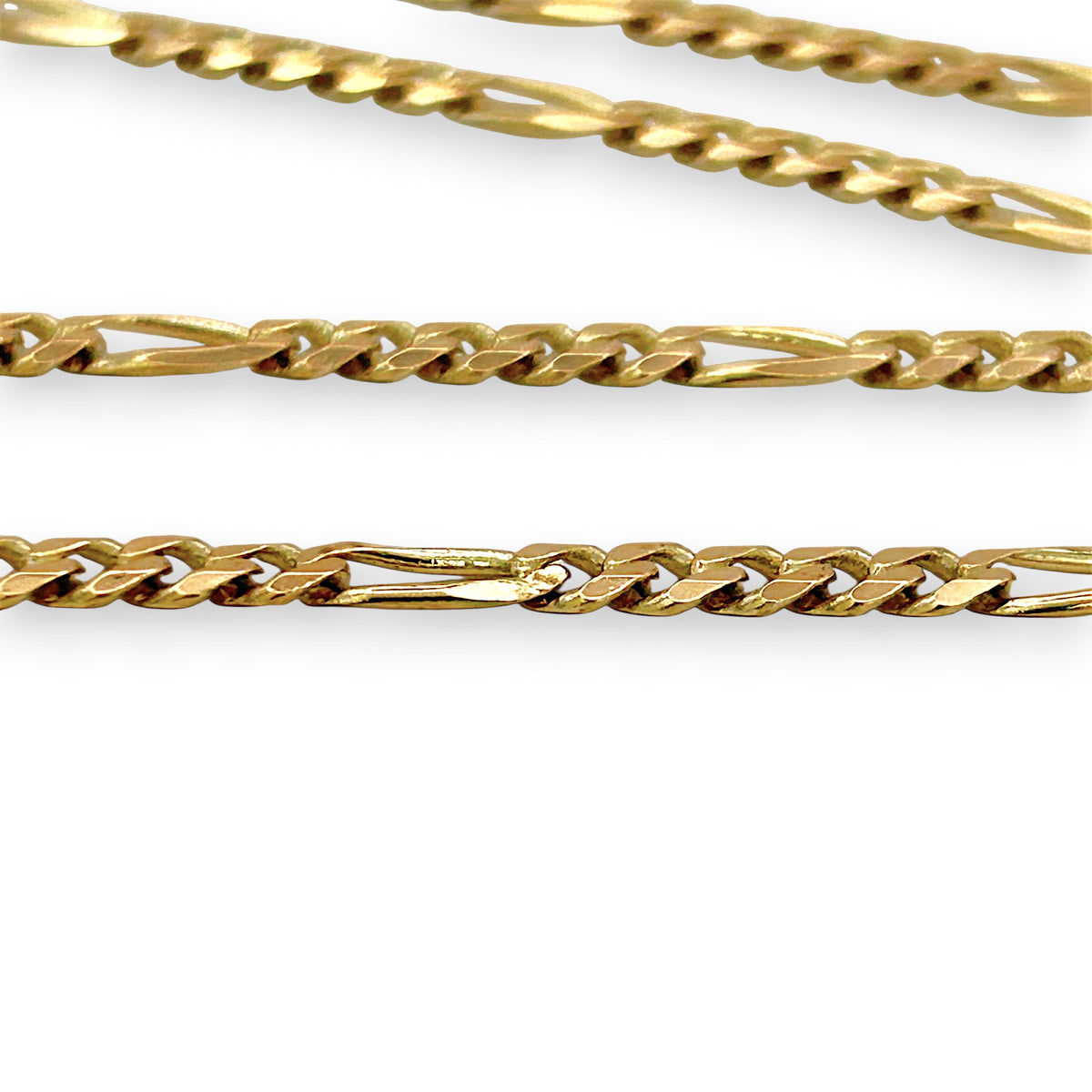NZGD | 9ct Gold Figaro Horizon Chain Valuation $7,350