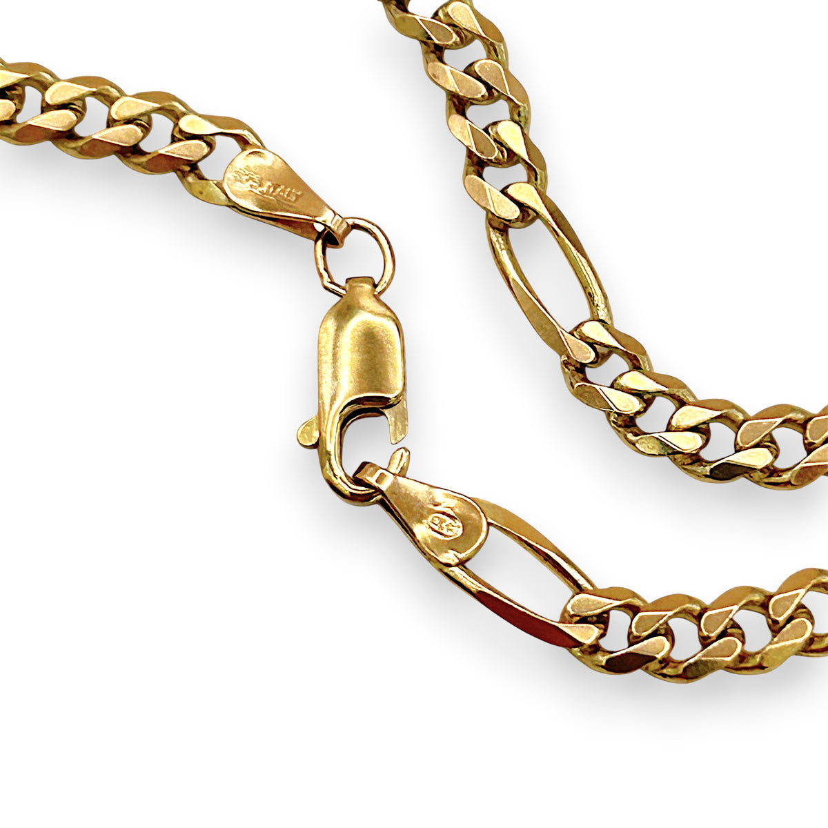 NZGD | 9ct Gold Figaro Horizon Chain Valuation $7,350