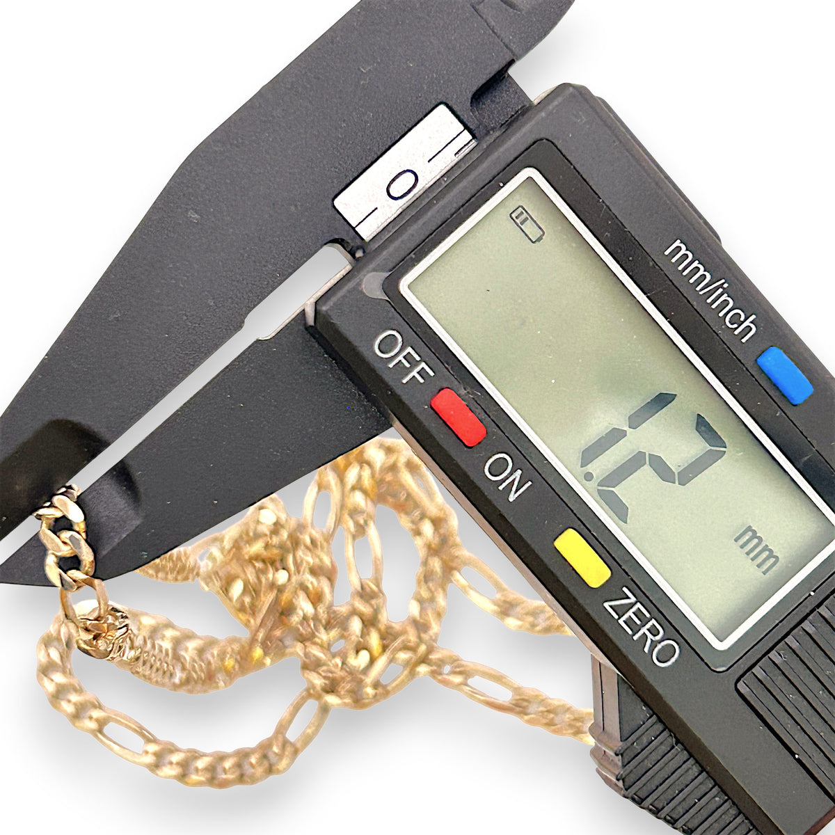 NZGD | 9ct Gold Figaro Horizon Chain Valuation $7,350