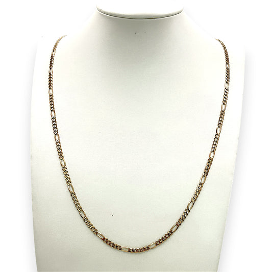 NZGD | 9ct Gold Figaro Horizon Chain Valuation $7,350