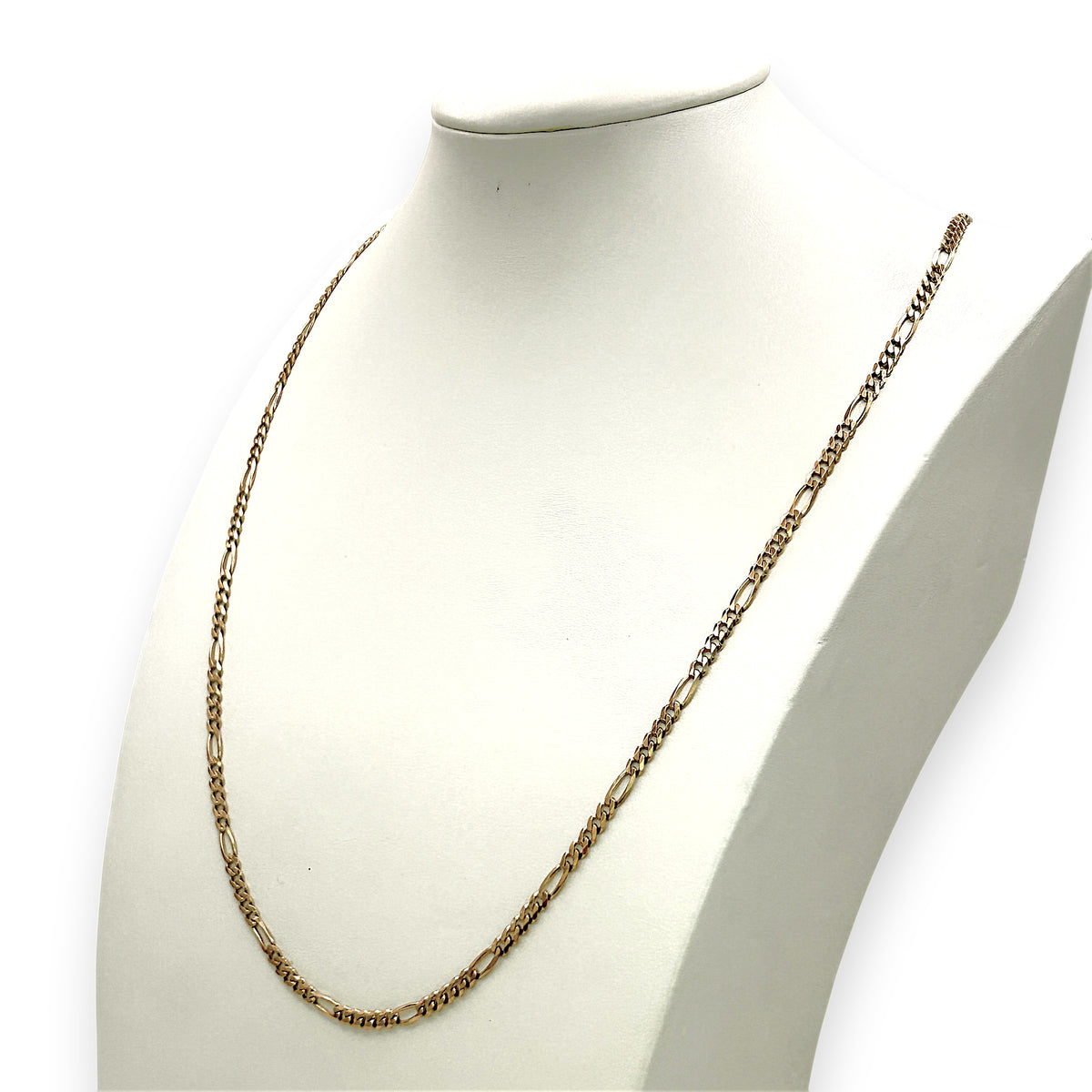 NZGD | 9ct Gold Figaro Horizon Chain Valuation $7,350