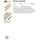 NZGD | 9ct Gold Figaro Horizon Chain Valuation $7,350