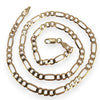 NZGD | 9ct Gold Milan Figaro Chain 45cm