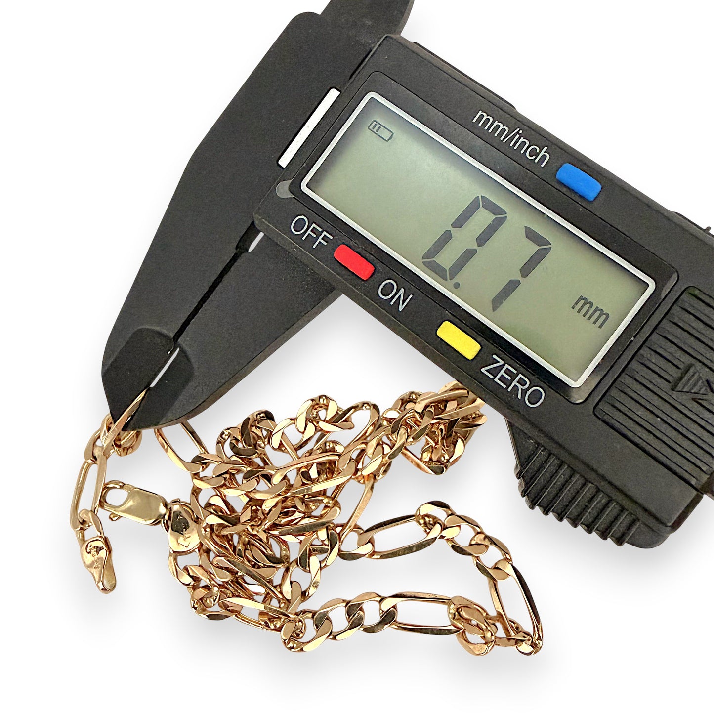 NZGD | 9ct Gold Milan Figaro Chain 45cm