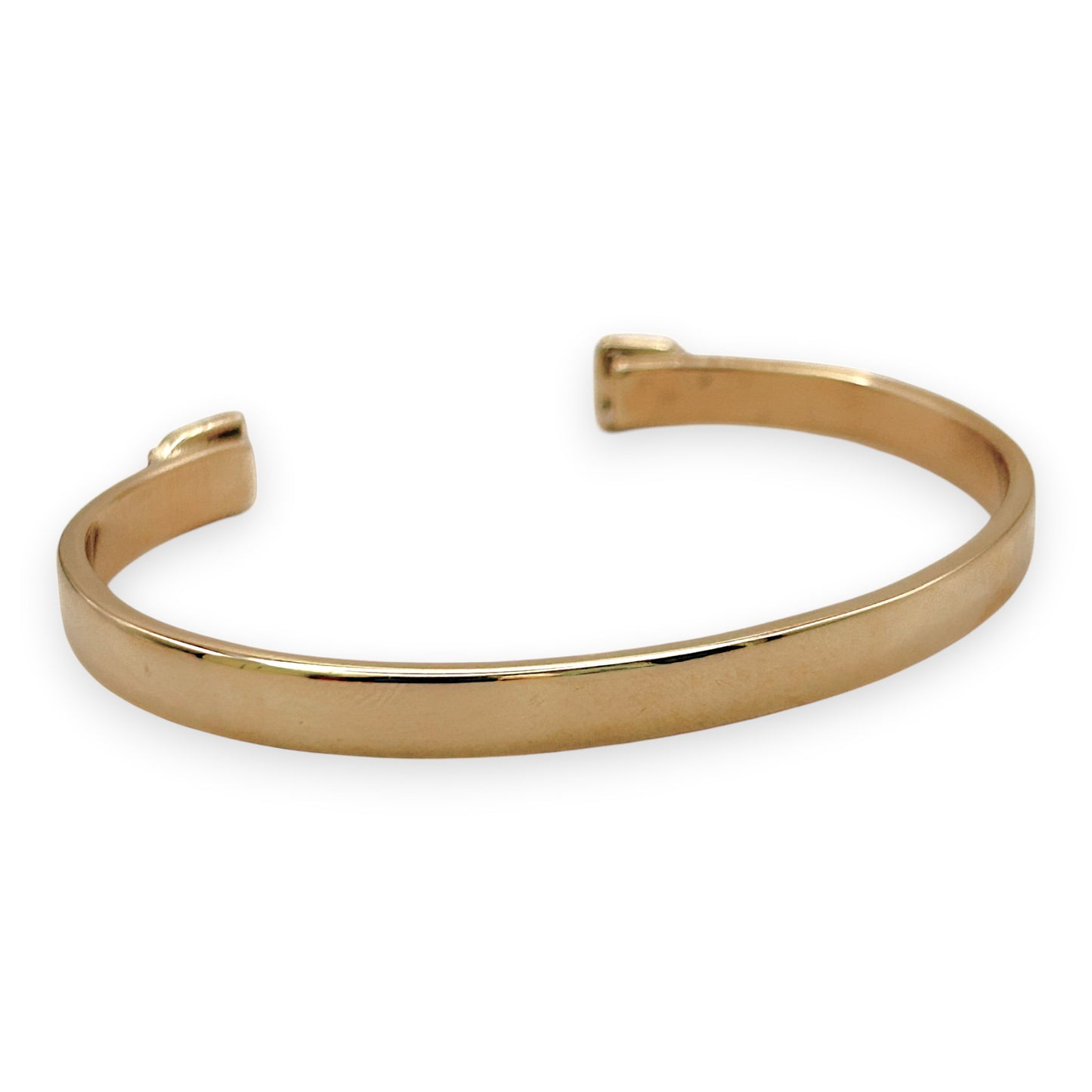 NZGD | 9ct Gold Bangle Amethyst Aura Open Bangle