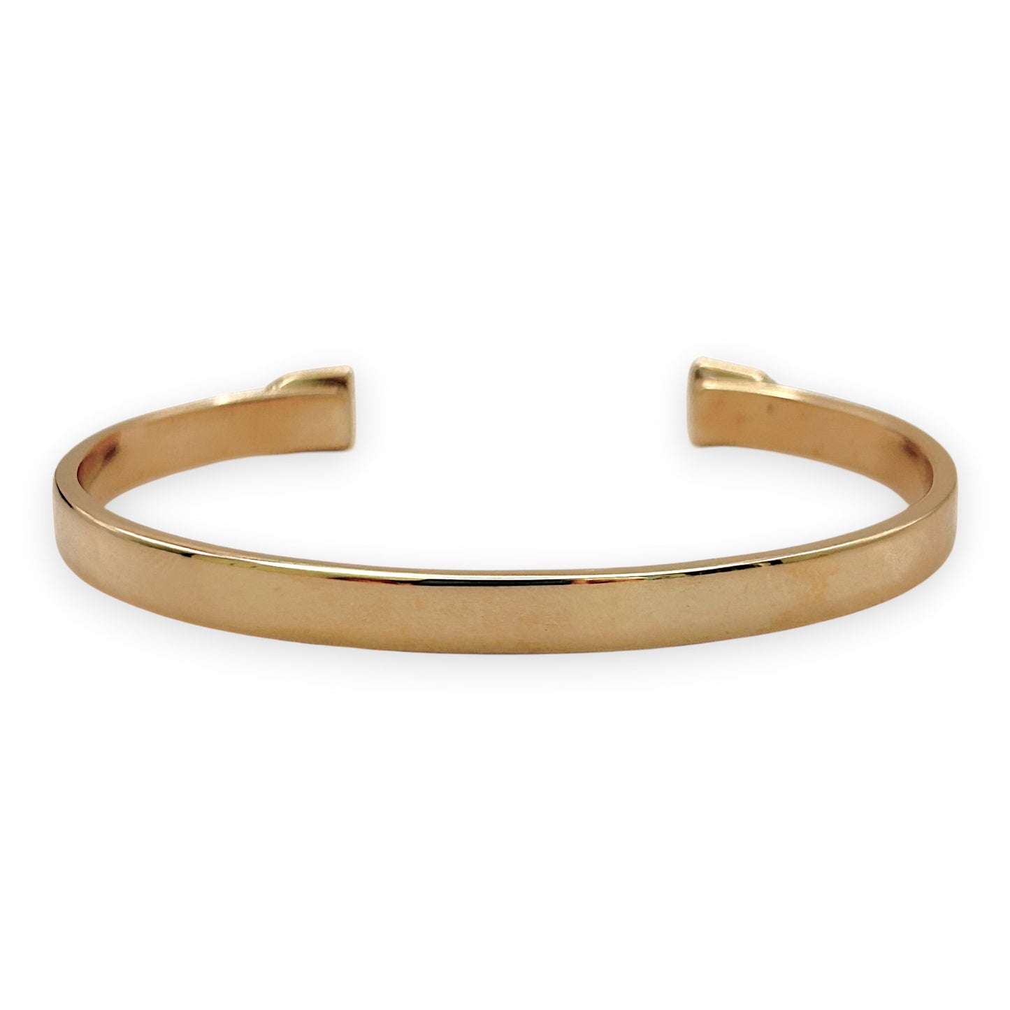 NZGD | 9ct Gold Bangle Amethyst Aura Open Bangle