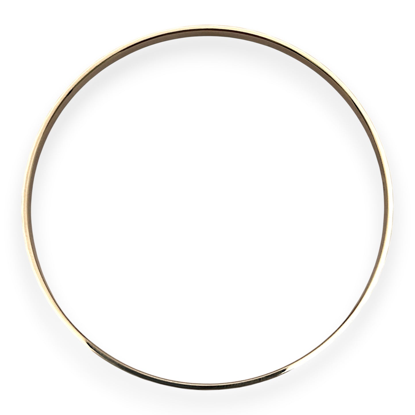 NZGD | 9ct Gold Textured Slip-On Bangle 65.6mm