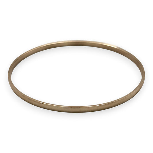 NZGD | 9ct Gold Textured Slip-On Bangle 65.6mm