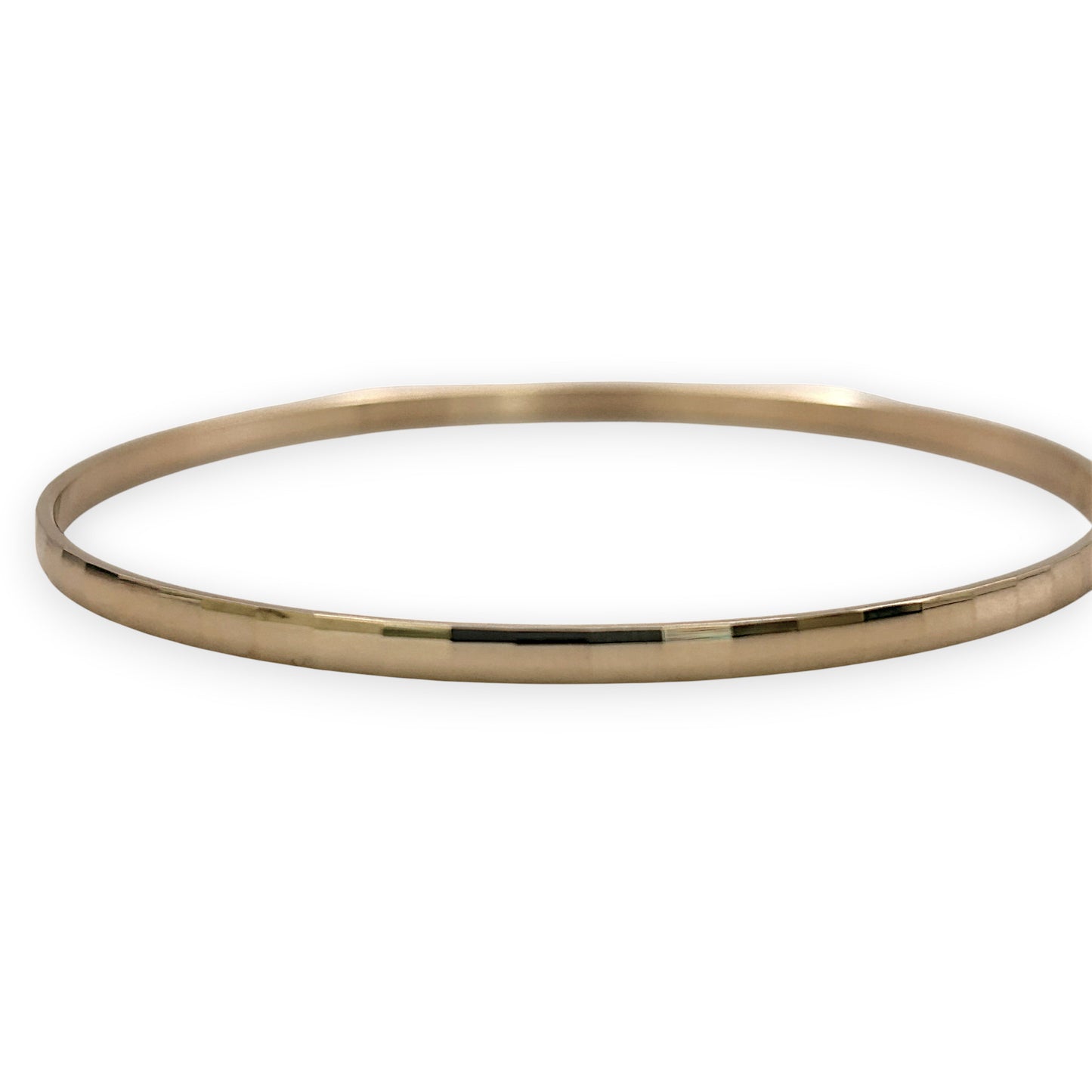 NZGD | 9ct Gold Textured Slip-On Bangle 65.6mm