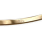 NZGD | 9ct Gold Textured Slip-On Bangle 65.6mm