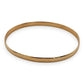 NZGD | 9ct Gold Bangle Prouds Classic Oval Gold Bangle