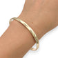 NZGD | 9ct Gold Eternal Elegance Oval Bangle 65.1mm