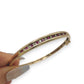 NZGD | 9ct Gold Bangle- Scarlet Whisper, Valuation: $6,050
