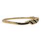 NZGD | 9ct Gold Bangle -Midnight Twist Diamond,Valuation $4,500