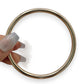 NZGD | 9ct Gold Bangle Halo Crest Gold Bangle 65.2mm