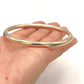 NZGD | 9ct Gold Bangle Halo Crest Gold Bangle 65.2mm