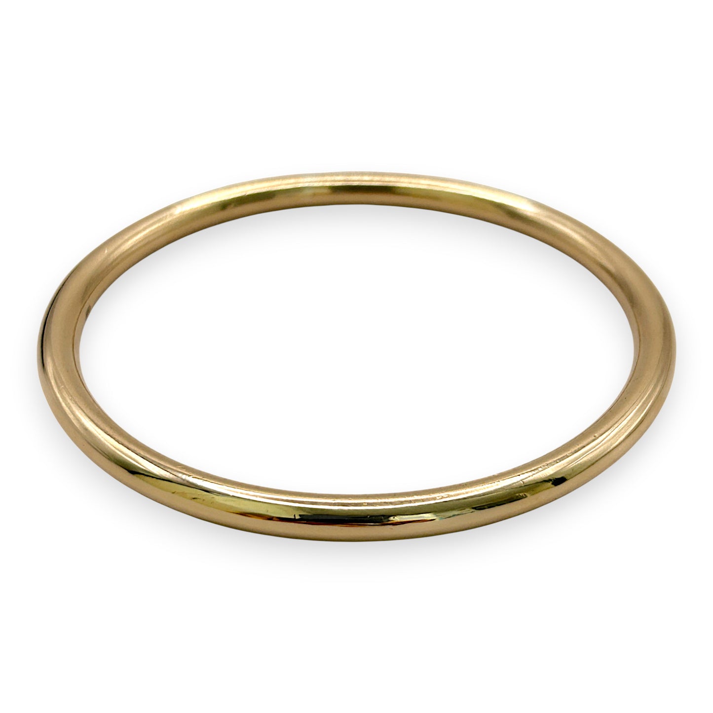 NZGD | 9ct Gold Bangle Halo Crest Gold Bangle 65.2mm