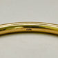 NZGD | 9ct Gold Bangle Halo Crest Gold Bangle 65.2mm
