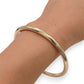 NZGD | 9ct Gold Bangle Halo Crest Gold Bangle 65.2mm
