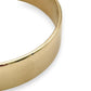 NZGD | 9ct Gold Sovereign Grandeur Polished Round 73.51g Bangle 62.9mm