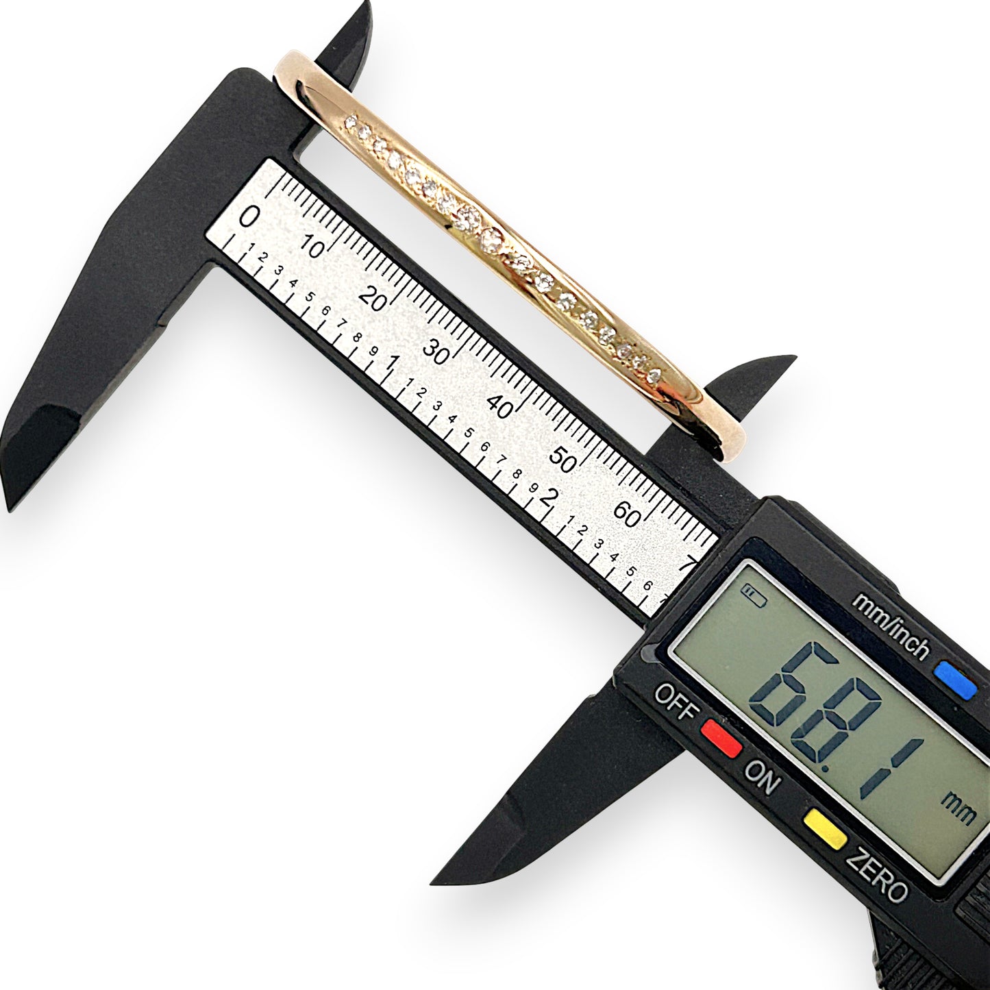 NZGD | 9ct Gold Bangle -Solid arc of Gold. Valuation $15,000