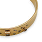 NZGD | 9ct Gold Empire Crest Solid Bangle Valuation $20,000