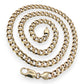 NZGD | 10ct Gold 42.07g MICHAEL HILL Prestige Curbline Chain 56cm