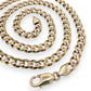 NZGD | 10ct Gold 42.07g MICHAEL HILL Prestige Curbline Chain 56cm