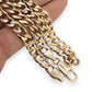 NZGD | 10ct Gold 42.07g MICHAEL HILL Prestige Curbline Chain 56cm