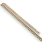 NZGD | 10ct Gold 42.07g MICHAEL HILL Prestige Curbline Chain 56cm