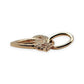 NZGD | 14ct Gold Angel Wings Heart Pendant / Charm
