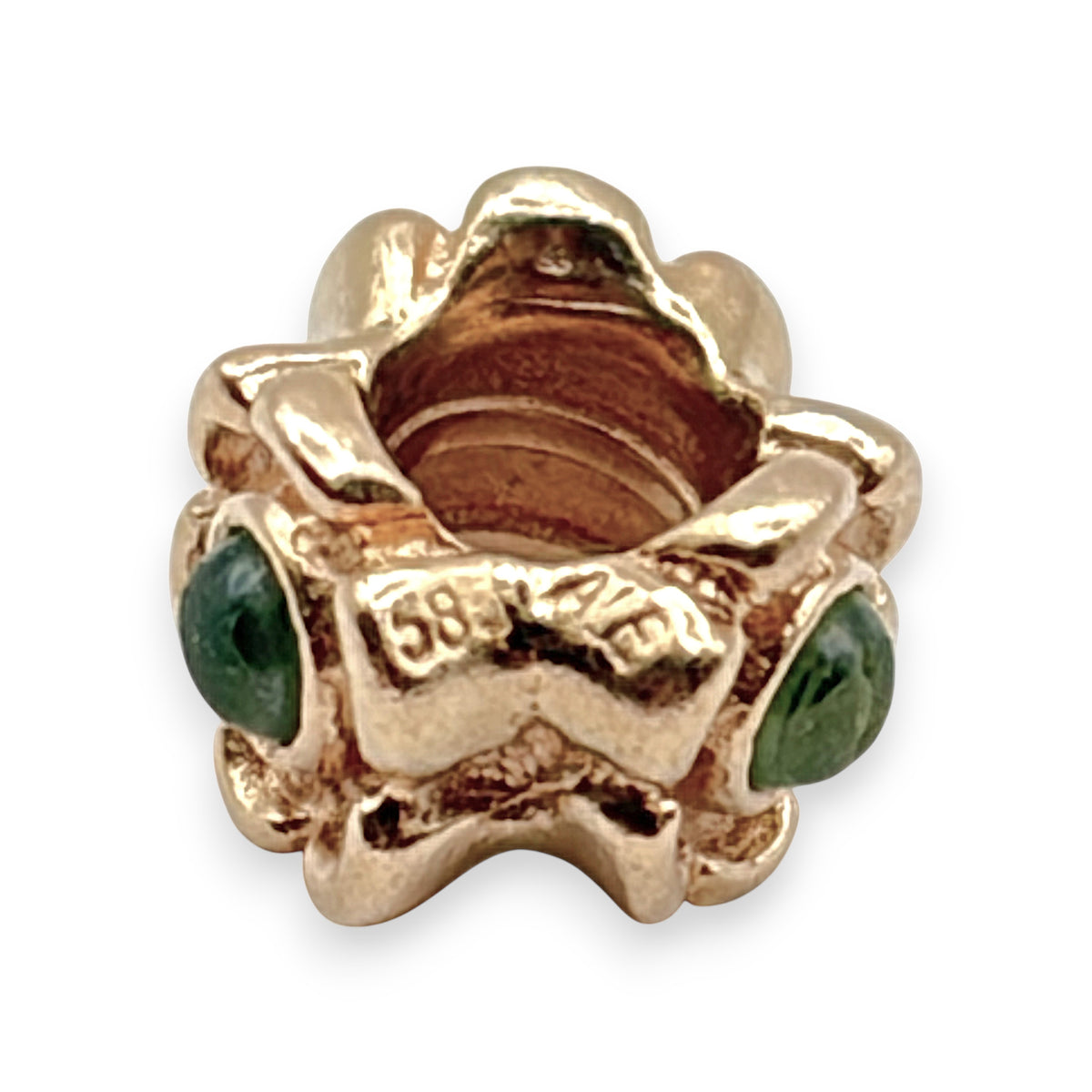 NZGD | 14ct Gold Pandora Bead Charm - Morning Glory