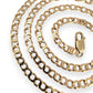 NZGD | 14ct Gold Infinity Flow Link Chain 55cm