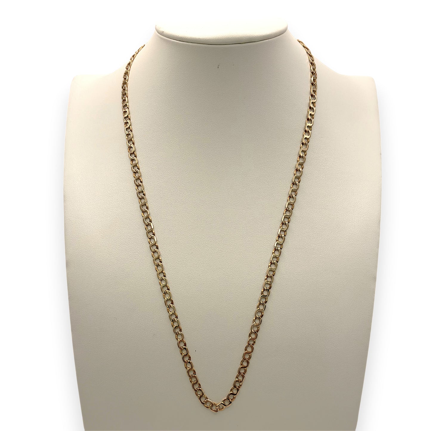 NZGD | 14ct Gold Infinity Flow Link Chain 55cm